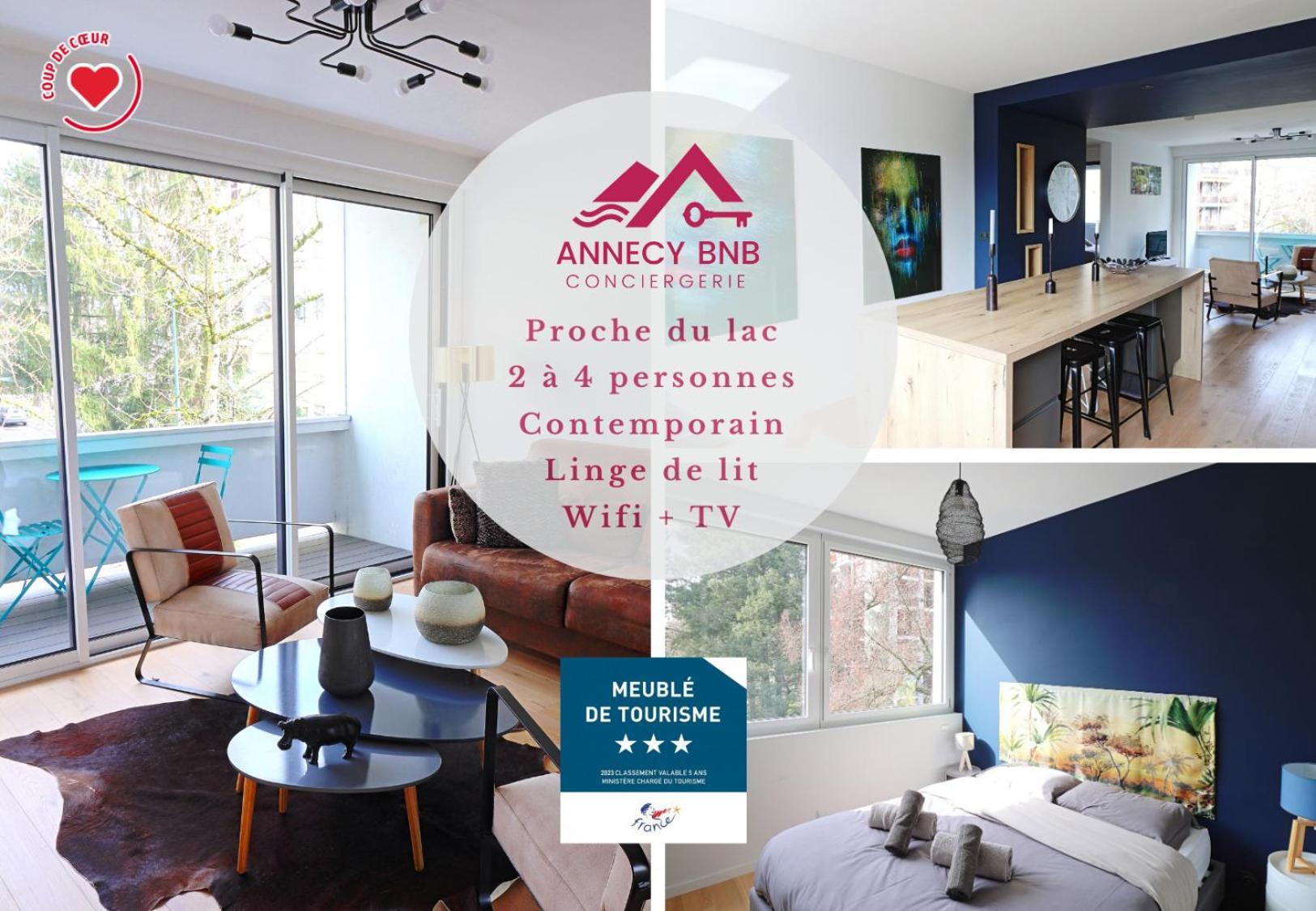 Coup De Coeur Appartement Lumineux, Calme Et Cosy 안시 외부 사진
